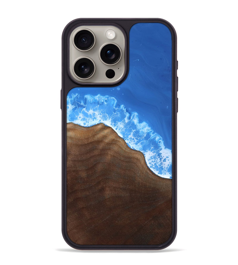 iPhone 15 Pro Max Wood Phone Case - Genesis (Coastal, 817794)