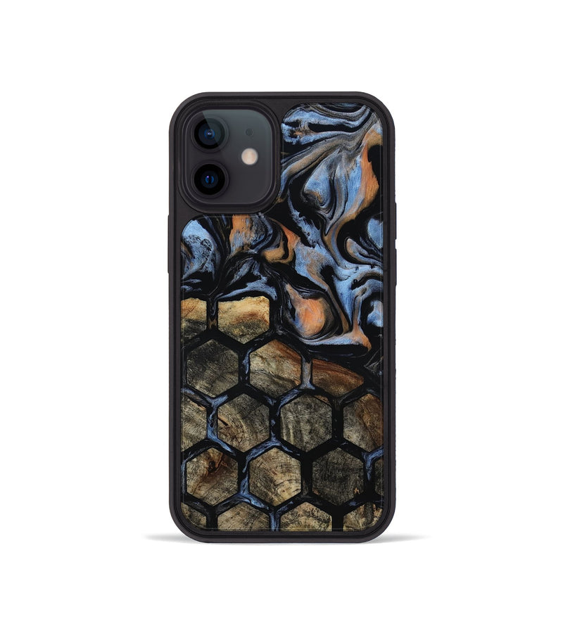 iPhone 12 mini Wood Phone Case - Cason (Pattern, 817797)