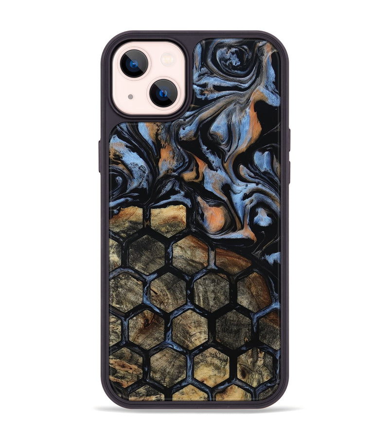 iPhone 14 Plus Wood Phone Case - Cason (Pattern, 817797)