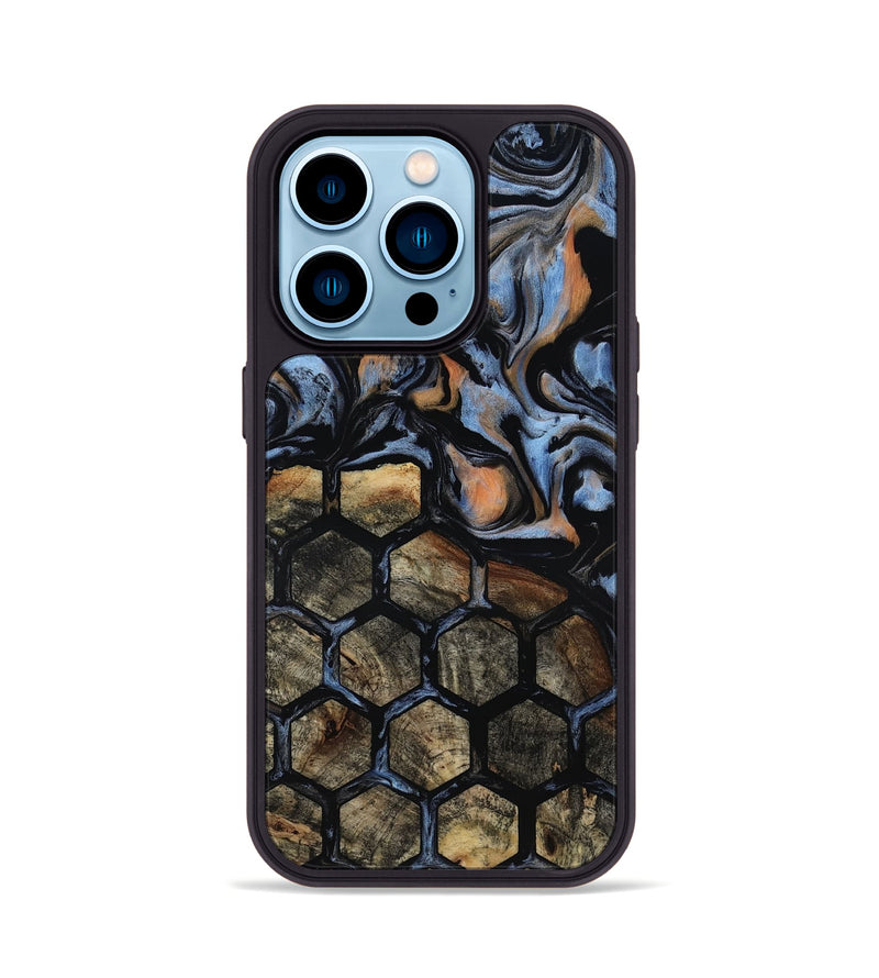 iPhone 14 Pro Wood Phone Case - Cason (Pattern, 817797)