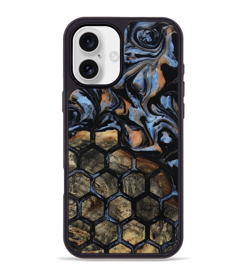 iPhone 16 Plus Wood Phone Case - Cason (Pattern, 817797)