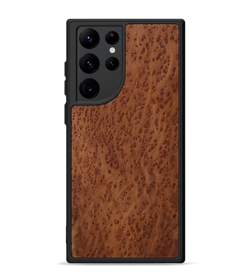 Galaxy S22 Ultra Wood Phone Case - Alpha (Wood Burl, 817801)