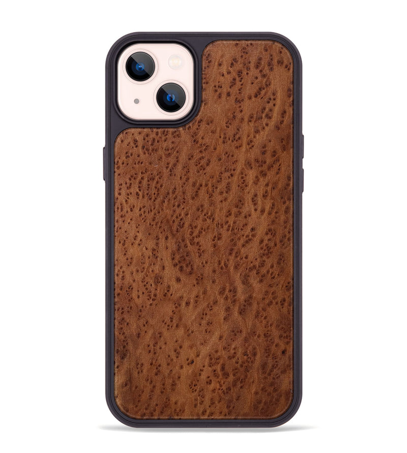iPhone 14 Plus Wood Phone Case - Alpha (Wood Burl, 817801)
