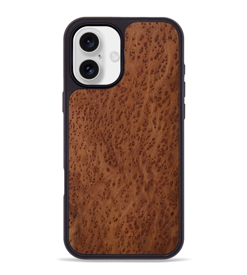 iPhone 16 Plus Wood Phone Case - Alpha (Wood Burl, 817801)