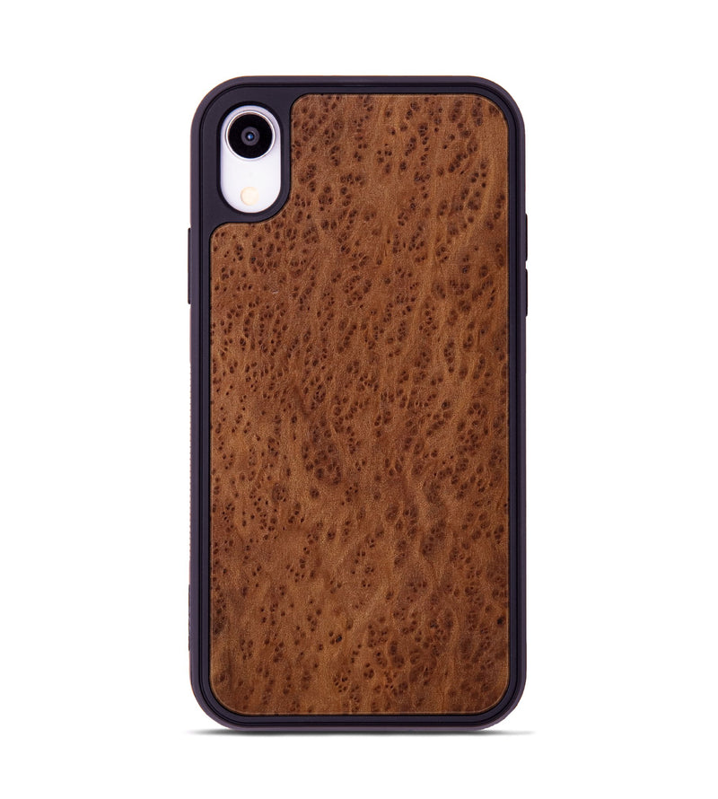 iPhone Xr Wood Phone Case - Alpha (Wood Burl, 817801)