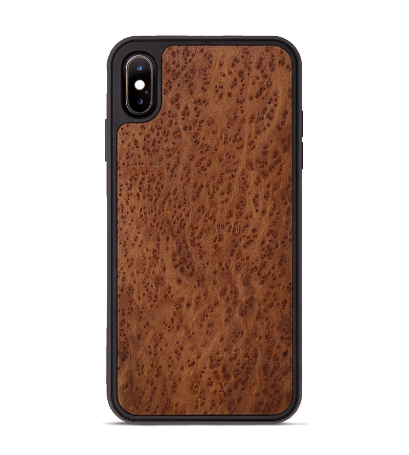 iPhone Xs Max Wood Phone Case - Alpha (Wood Burl, 817801)