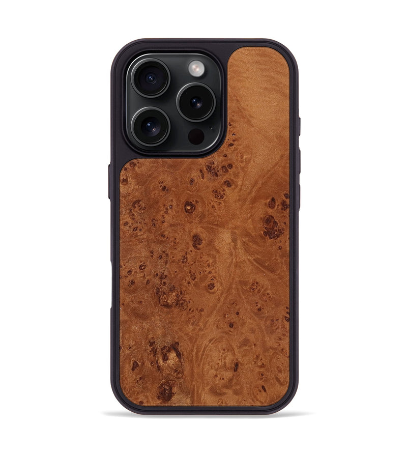 iPhone 16 Pro Wood Phone Case - Maya (Wood Burl, 817802)
