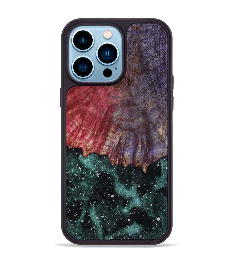 iPhone 14 Pro Max Wood Phone Case - Sheena (Cosmos, 817817)