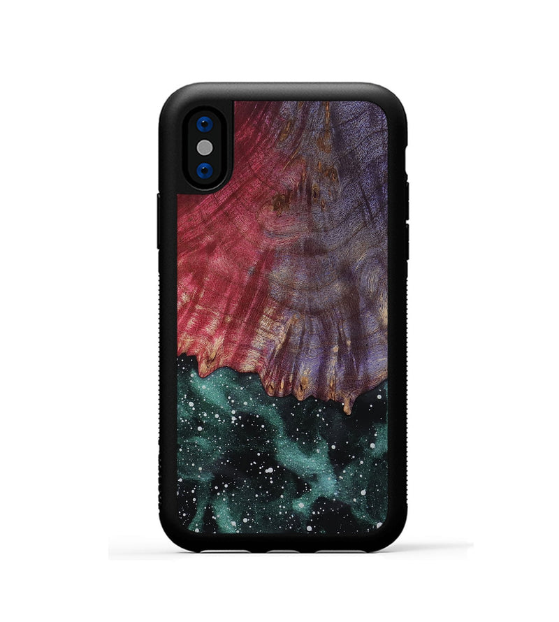 iPhone Xs Wood Phone Case - Sheena (Cosmos, 817817)