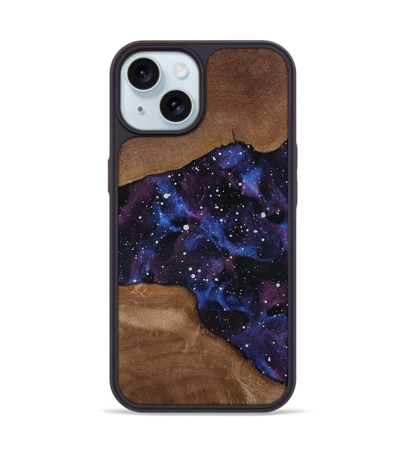 iPhone 15 Wood Phone Case - Perry (Cosmos, 817820)