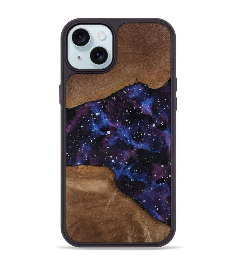 iPhone 15 Plus Wood Phone Case - Perry (Cosmos, 817820)
