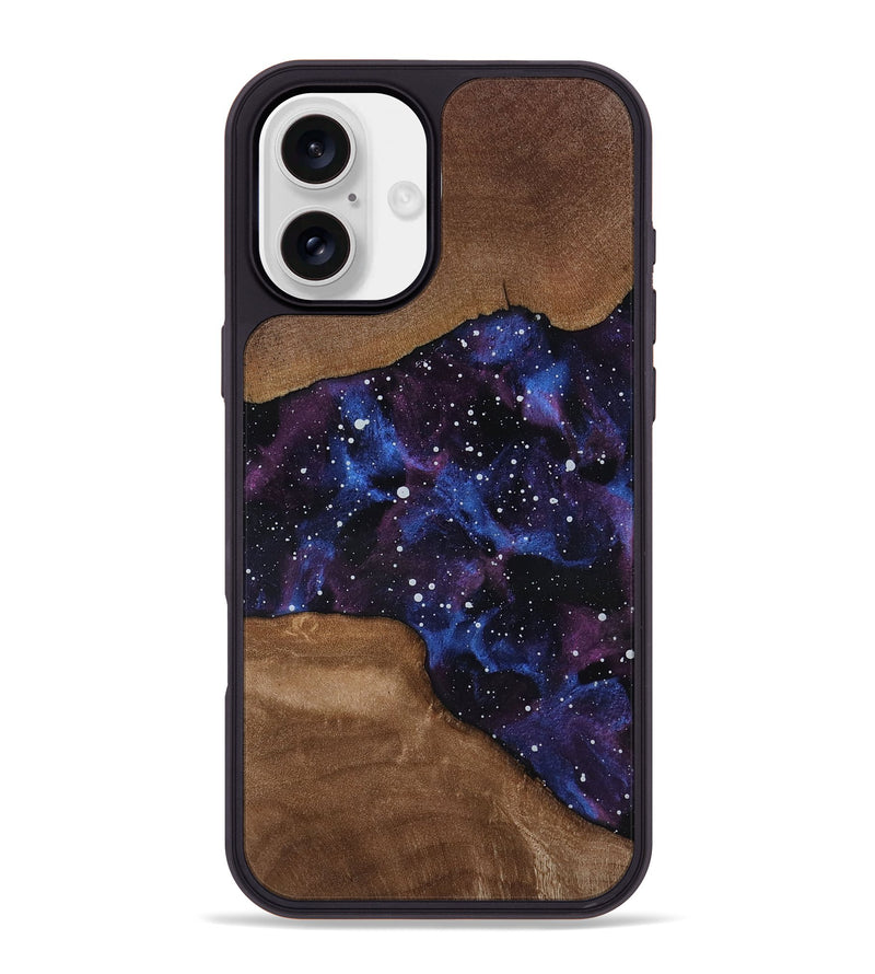 iPhone 16 Plus Wood Phone Case - Perry (Cosmos, 817820)