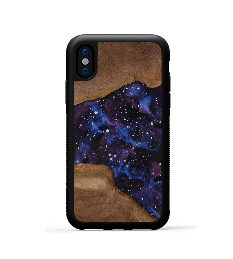 iPhone Xs Wood Phone Case - Perry (Cosmos, 817820)
