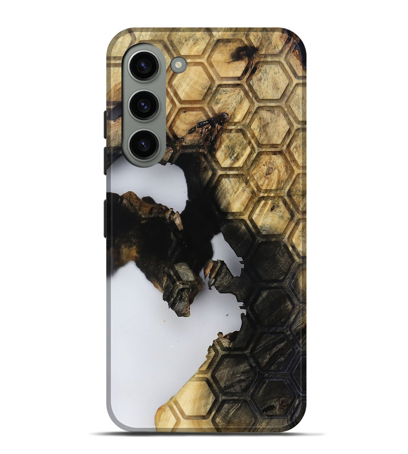 Galaxy S23 Plus Wood Live Edge Phone Case - Anissa (Clear, 817821)