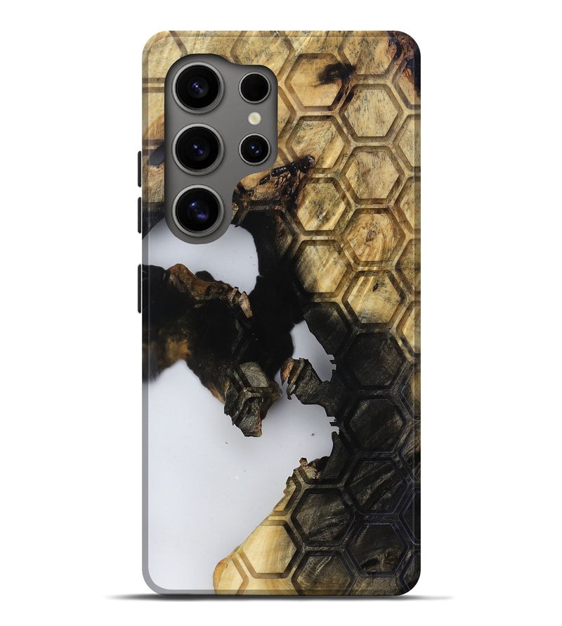 Galaxy S25 Ultra Wood Live Edge Phone Case - Anissa (Clear, 817821)