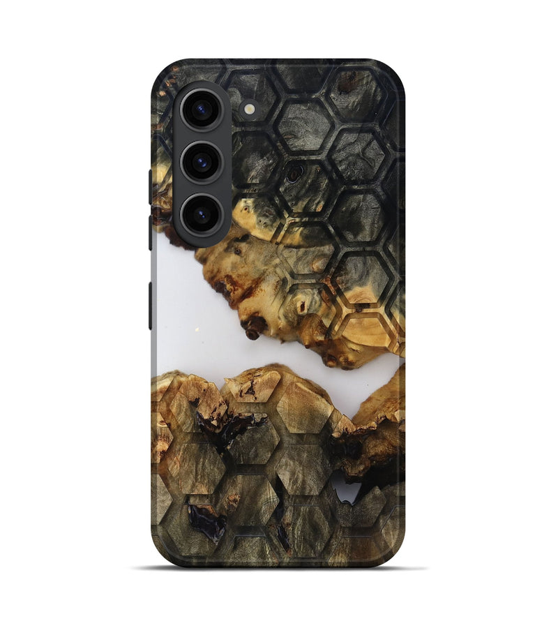 Galaxy S23 Wood Live Edge Phone Case - Gloria (Clear, 817822)