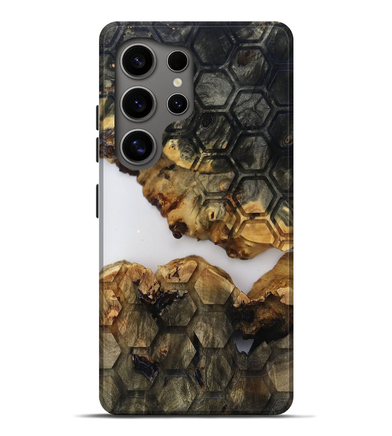 Galaxy S25 Ultra Wood Live Edge Phone Case - Gloria (Clear, 817822)