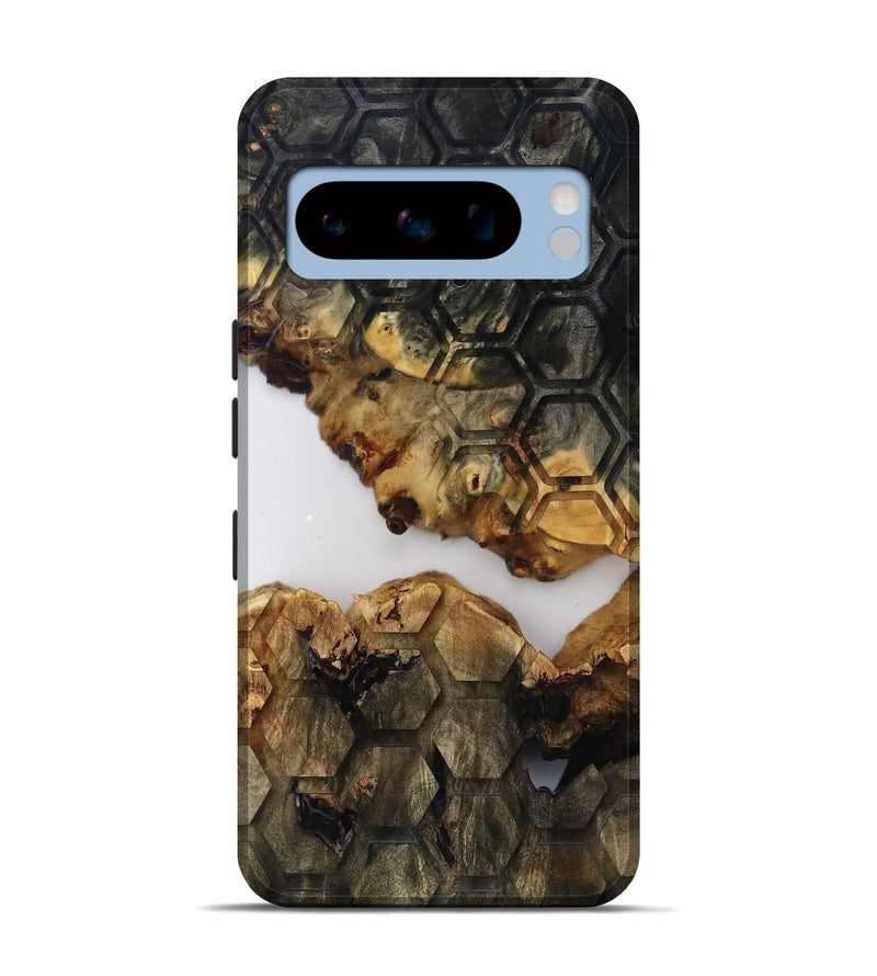 Pixel 8 Pro Wood Live Edge Phone Case - Gloria (Clear, 817822)