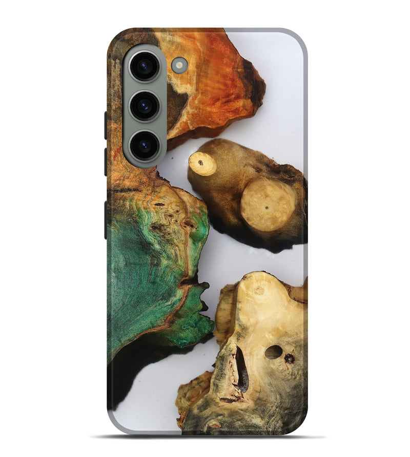 Galaxy S23 Plus Wood Live Edge Phone Case - Emely (Clear, 817823)