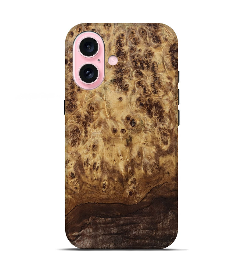 iPhone 17 Wood Live Edge Phone Case - Rosella (Wood Burl, 817828)