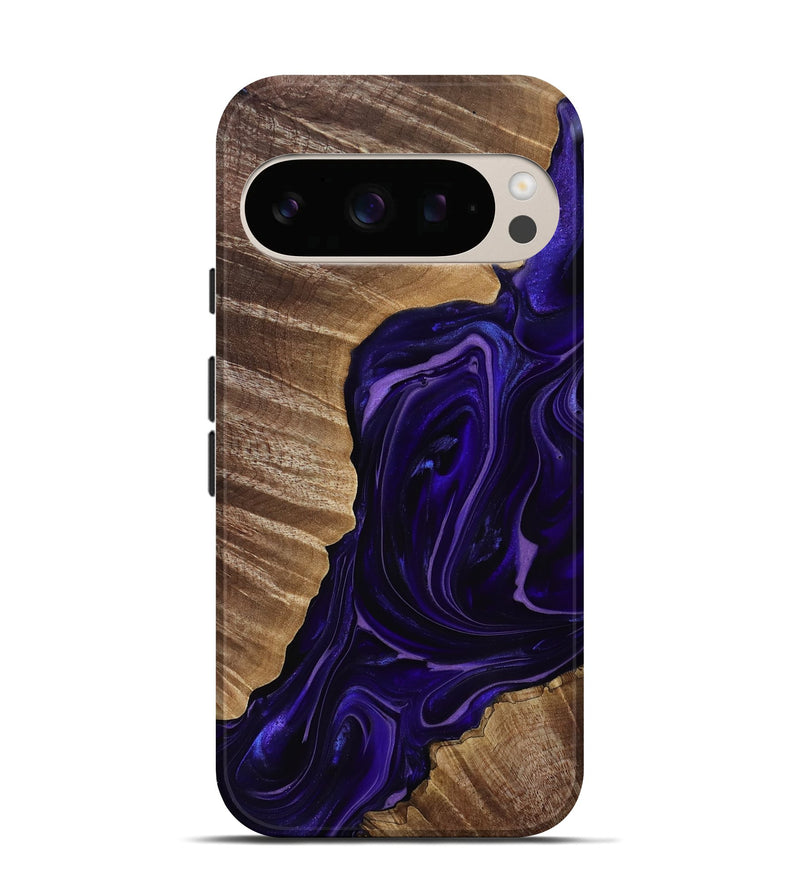 Pixel 10 Wood Live Edge Phone Case - Milana (Purple, 817831)