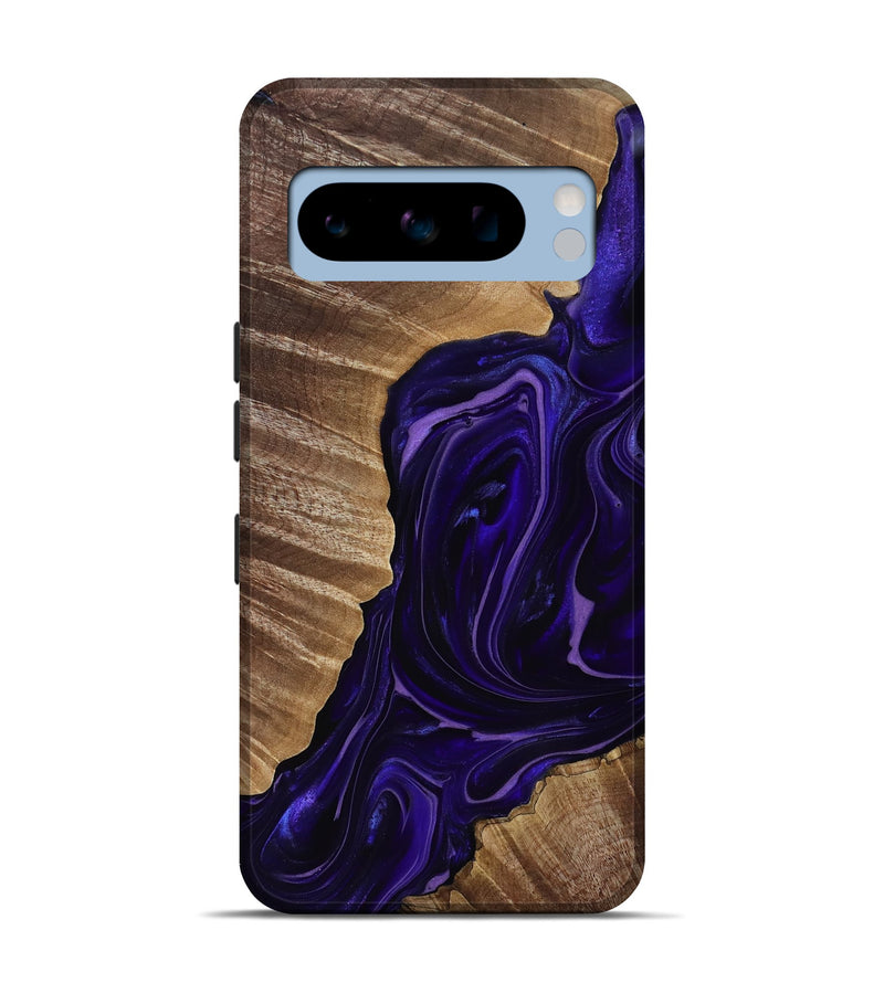Pixel 8 Pro Wood Live Edge Phone Case - Milana (Purple, 817831)