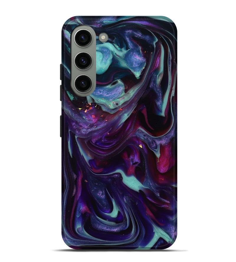 Galaxy S23 Plus ResinArt Live Edge Phone Case - Kohen (Purple, 817834)