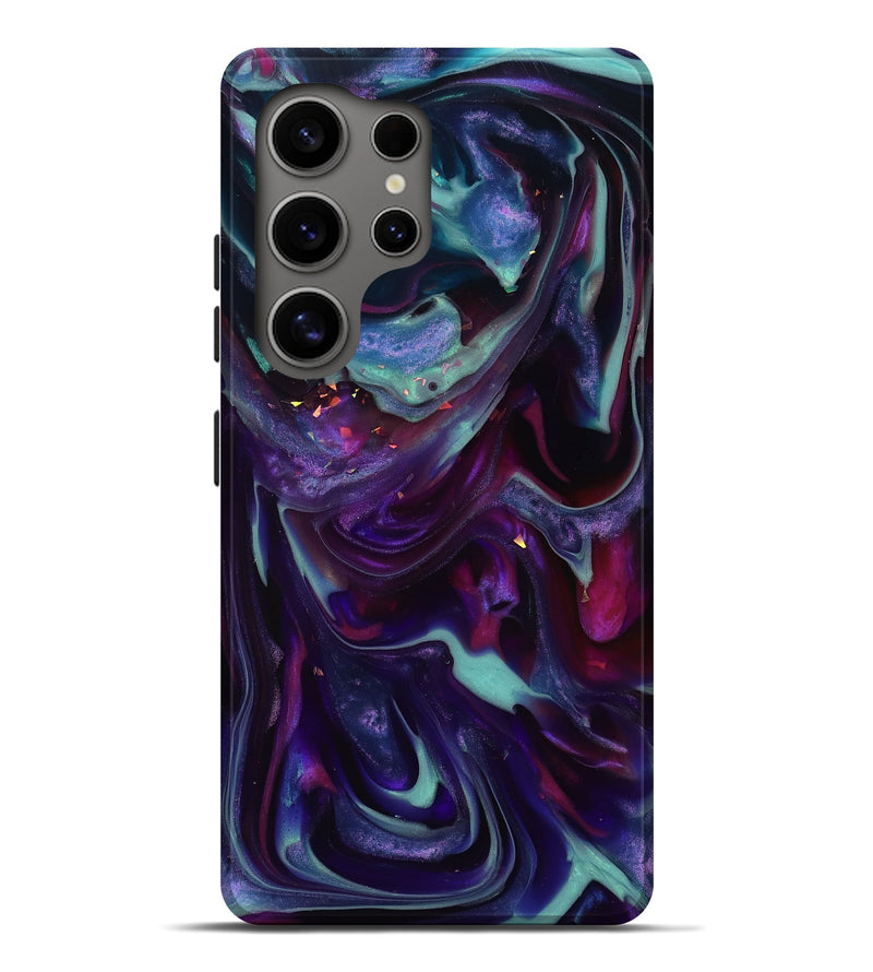 Galaxy S25 Ultra ResinArt Live Edge Phone Case - Kohen (Purple, 817834)