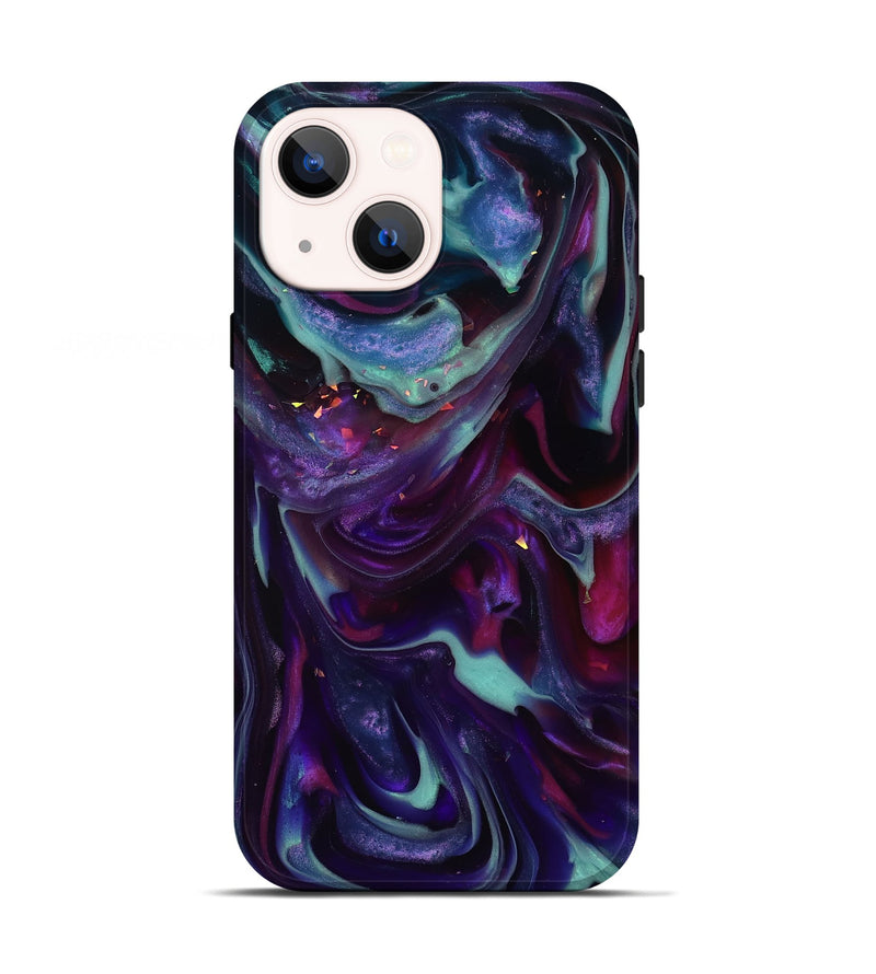 iPhone 13 ResinArt Live Edge Phone Case - Kohen (Purple, 817834)