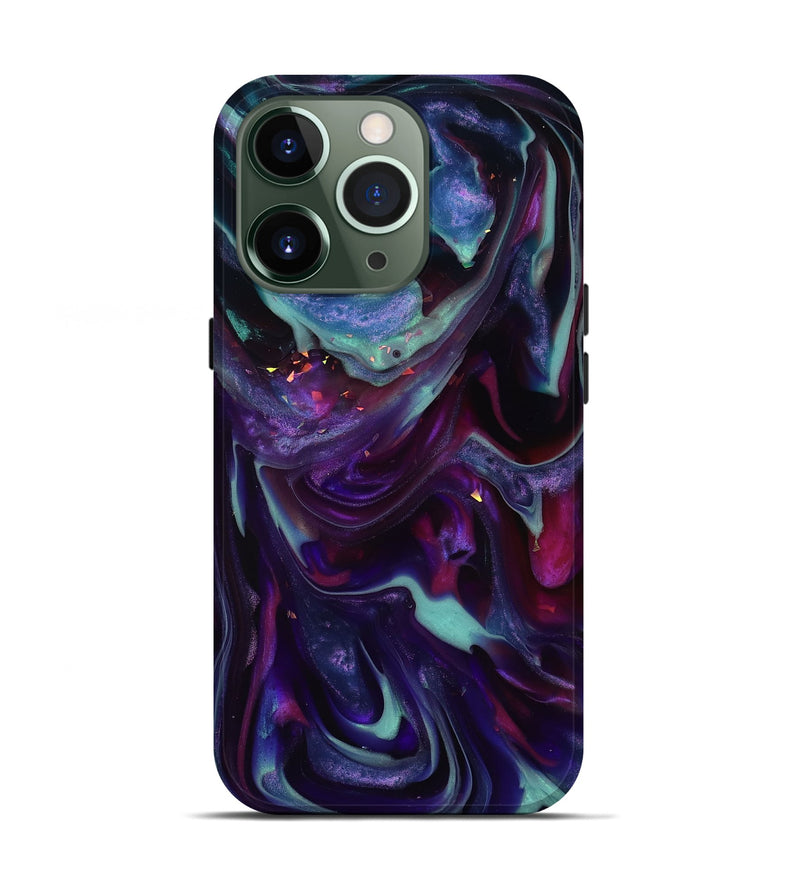 iPhone 13 Pro ResinArt Live Edge Phone Case - Kohen (Purple, 817834)