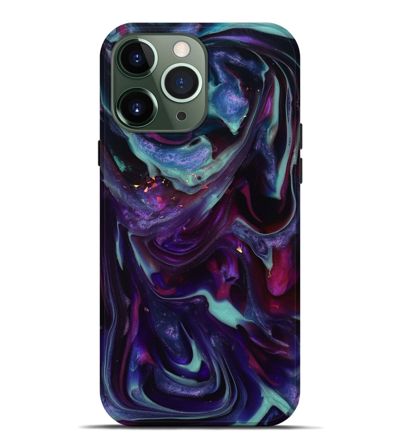 iPhone 13 Pro Max ResinArt Live Edge Phone Case - Kohen (Purple, 817834)