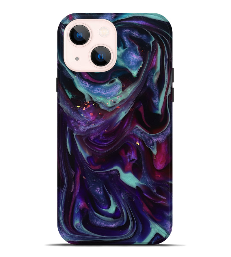 iPhone 14 Plus ResinArt Live Edge Phone Case - Kohen (Purple, 817834)