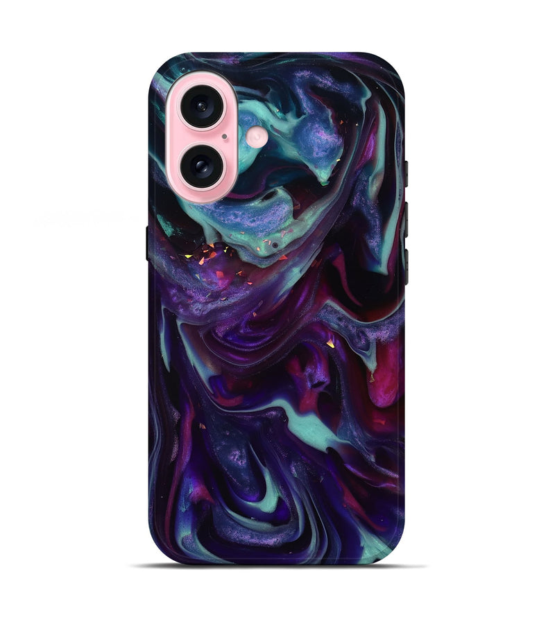 iPhone 17 ResinArt Live Edge Phone Case - Kohen (Purple, 817834)