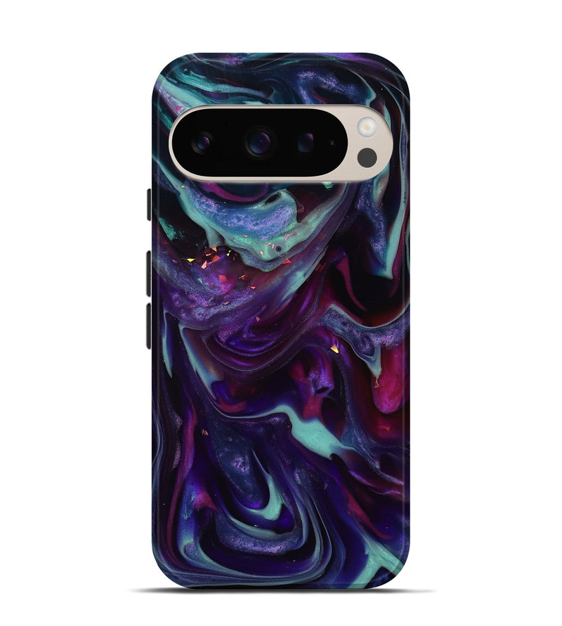 Pixel 9 ResinArt Live Edge Phone Case - Kohen (Purple, 817834)