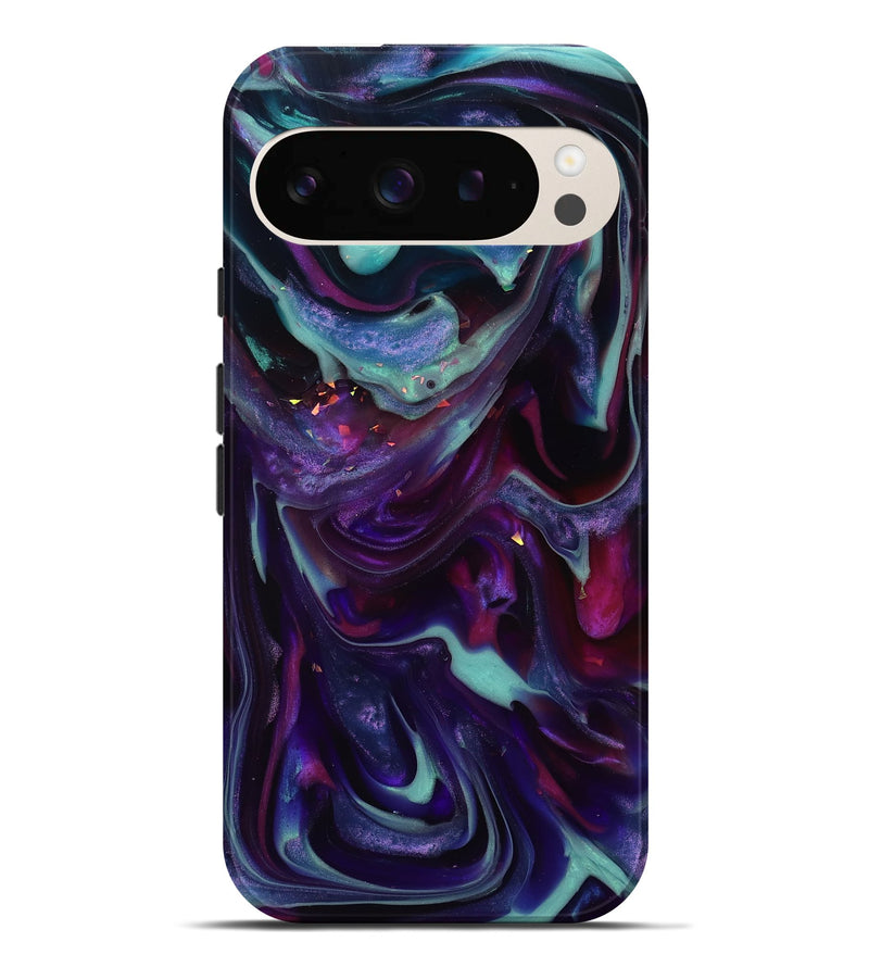 Pixel 9 Pro XL ResinArt Live Edge Phone Case - Kohen (Purple, 817834)
