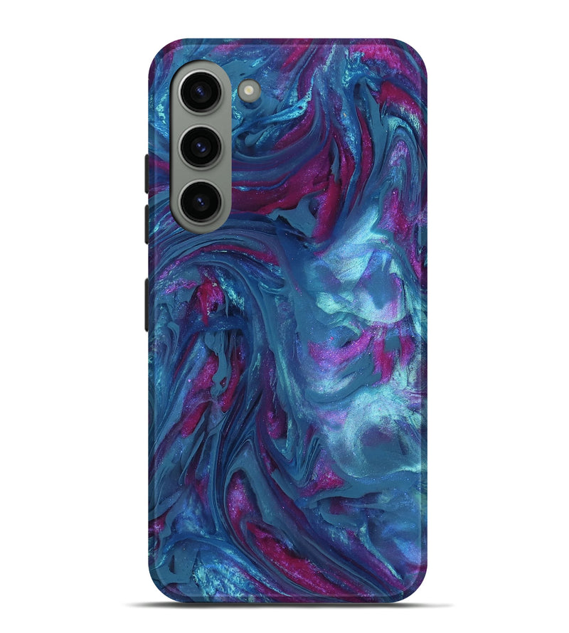 Galaxy S23 Plus ResinArt Live Edge Phone Case - Loyal (Purple, 817844)