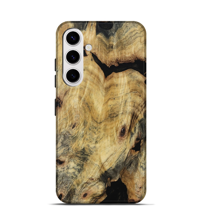 Galaxy S25 Wood Live Edge Phone Case - Thomas (Wood Burl, 817852)