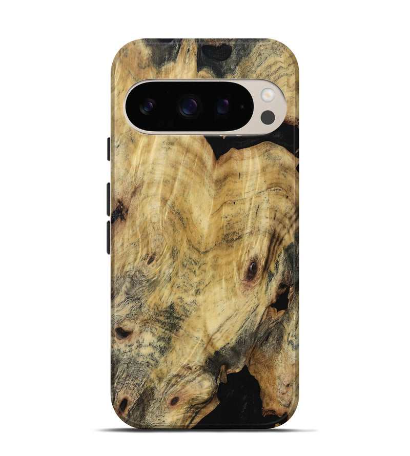 Pixel 10 Pro Wood Live Edge Phone Case - Thomas (Wood Burl, 817852)