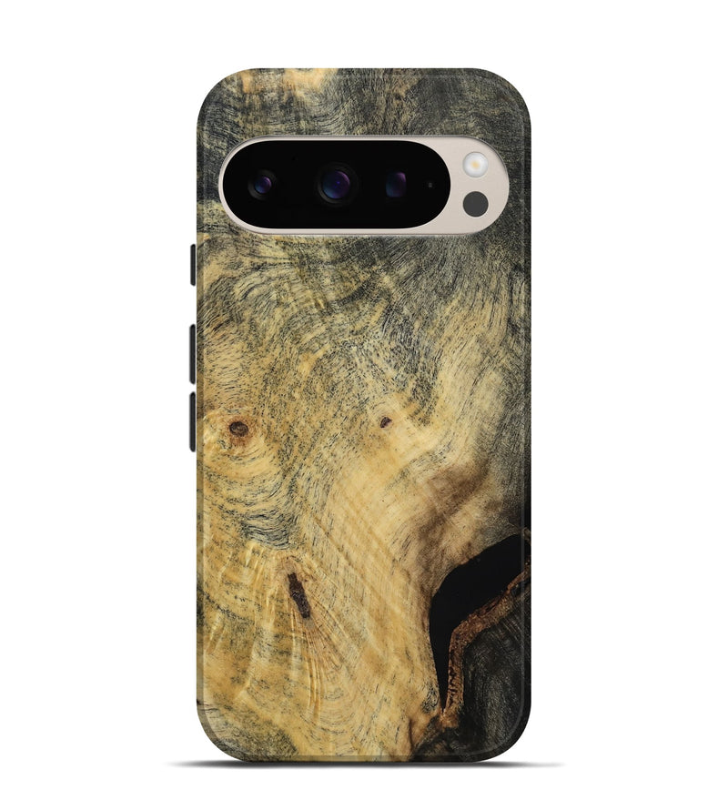 Pixel 9 Pro Wood Live Edge Phone Case - Kyaire (Wood Burl, 817855)