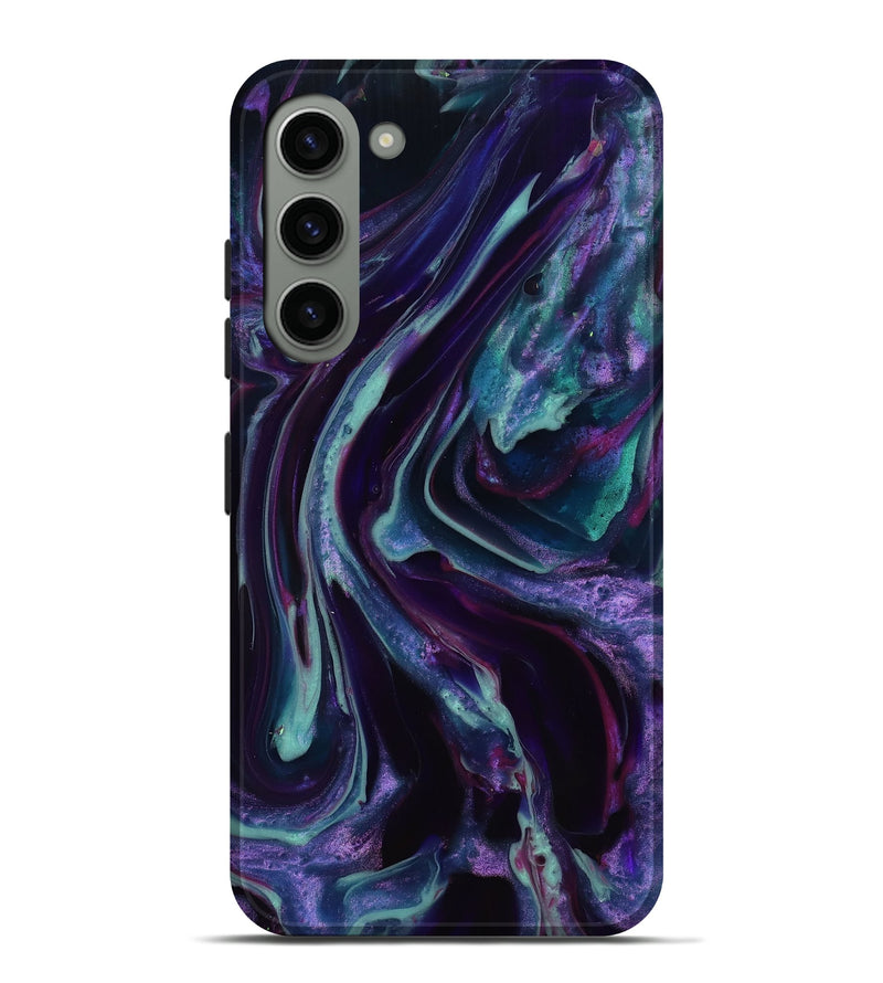 Galaxy S23 Plus ResinArt Live Edge Phone Case - Ainhoa (Purple, 817856)