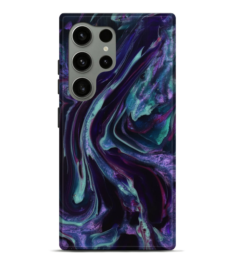 Galaxy S24 Ultra ResinArt Live Edge Phone Case - Ainhoa (Purple, 817856)