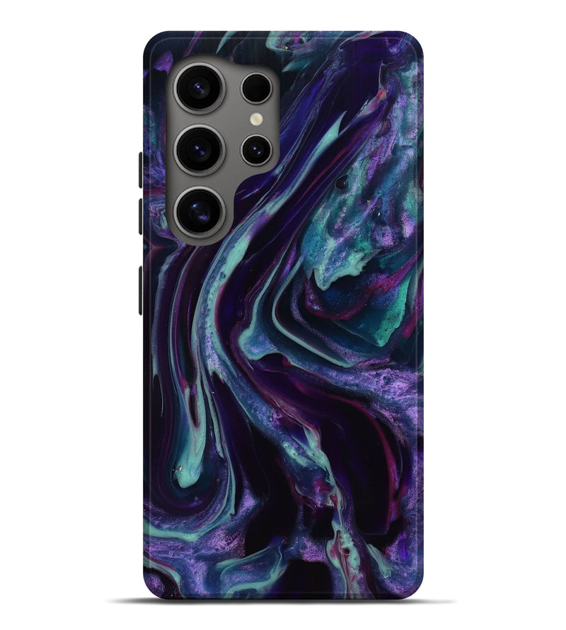 Galaxy S25 Ultra ResinArt Live Edge Phone Case - Ainhoa (Purple, 817856)