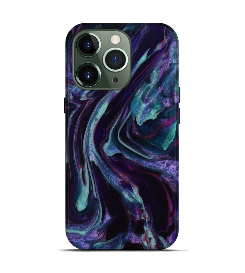 iPhone 13 Pro ResinArt Live Edge Phone Case - Ainhoa (Purple, 817856)