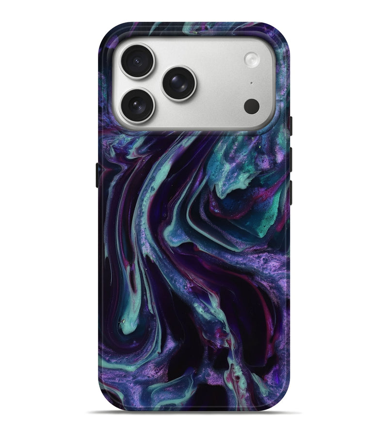 iPhone 17 Pro Max ResinArt Live Edge Phone Case - Ainhoa (Purple, 817856)
