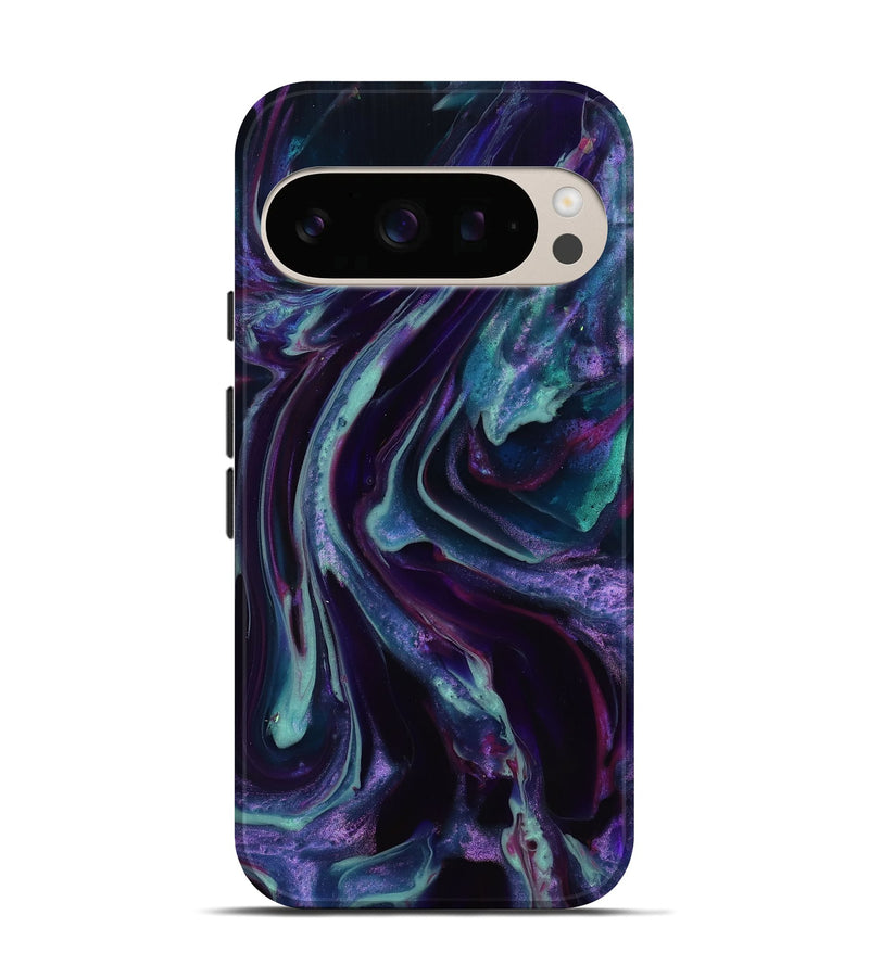 Pixel 10 Pro ResinArt Live Edge Phone Case - Ainhoa (Purple, 817856)
