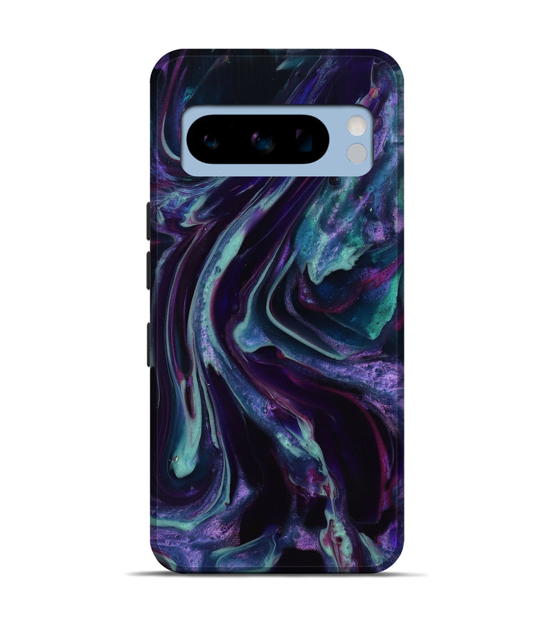 Pixel 8 Pro ResinArt Live Edge Phone Case - Ainhoa (Purple, 817856)