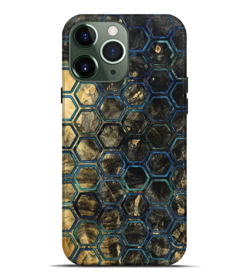 iPhone 13 Pro Max Wood Live Edge Phone Case - Lesa (Pattern, 817857)