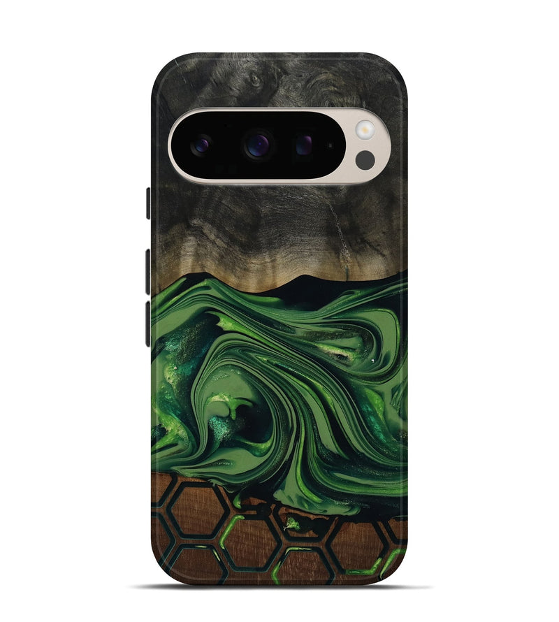 Pixel 10 Pro Wood Live Edge Phone Case - Nicky (Pattern, 817858)