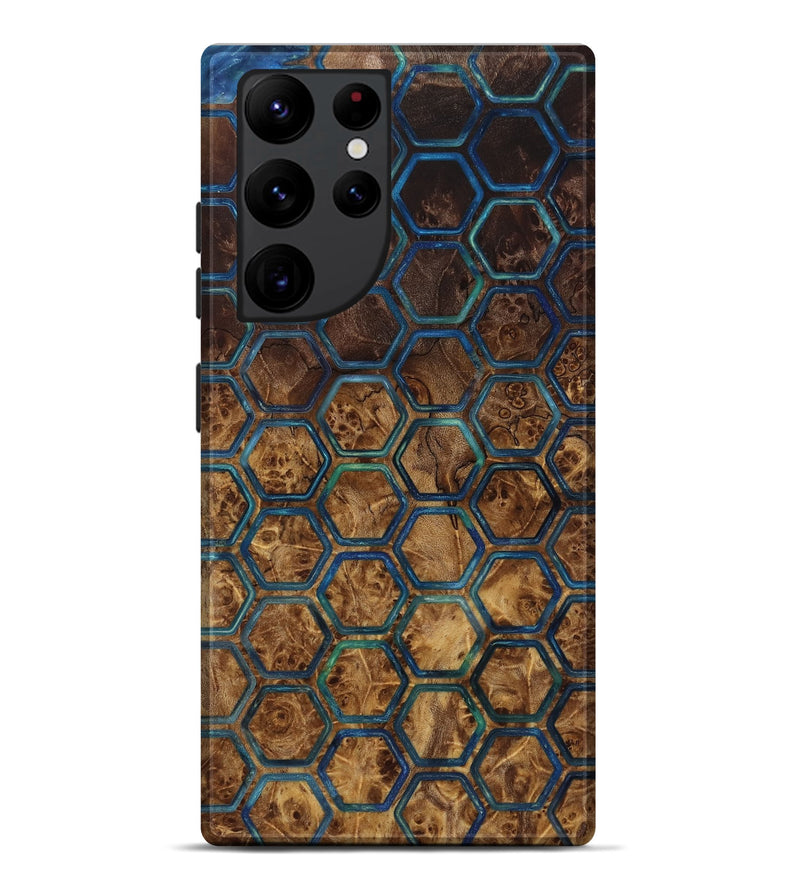 Galaxy S22 Ultra Wood Live Edge Phone Case - Amaris (Pattern, 817862)