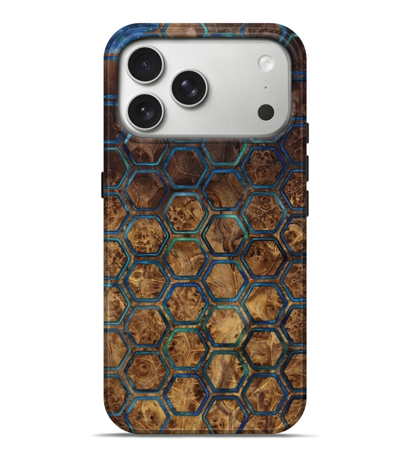 iPhone 17 Pro Max Wood Live Edge Phone Case - Amaris (Pattern, 817862)